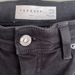 TopShop Jamie Black Skinny Jeans